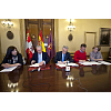 Imagen de noticia: Firma del Convenio de Bibliotecas de verano con Caja Rural.